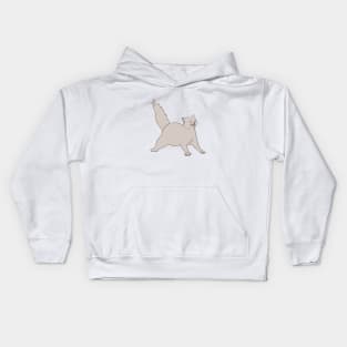 Silly Looking Cat Kids Hoodie